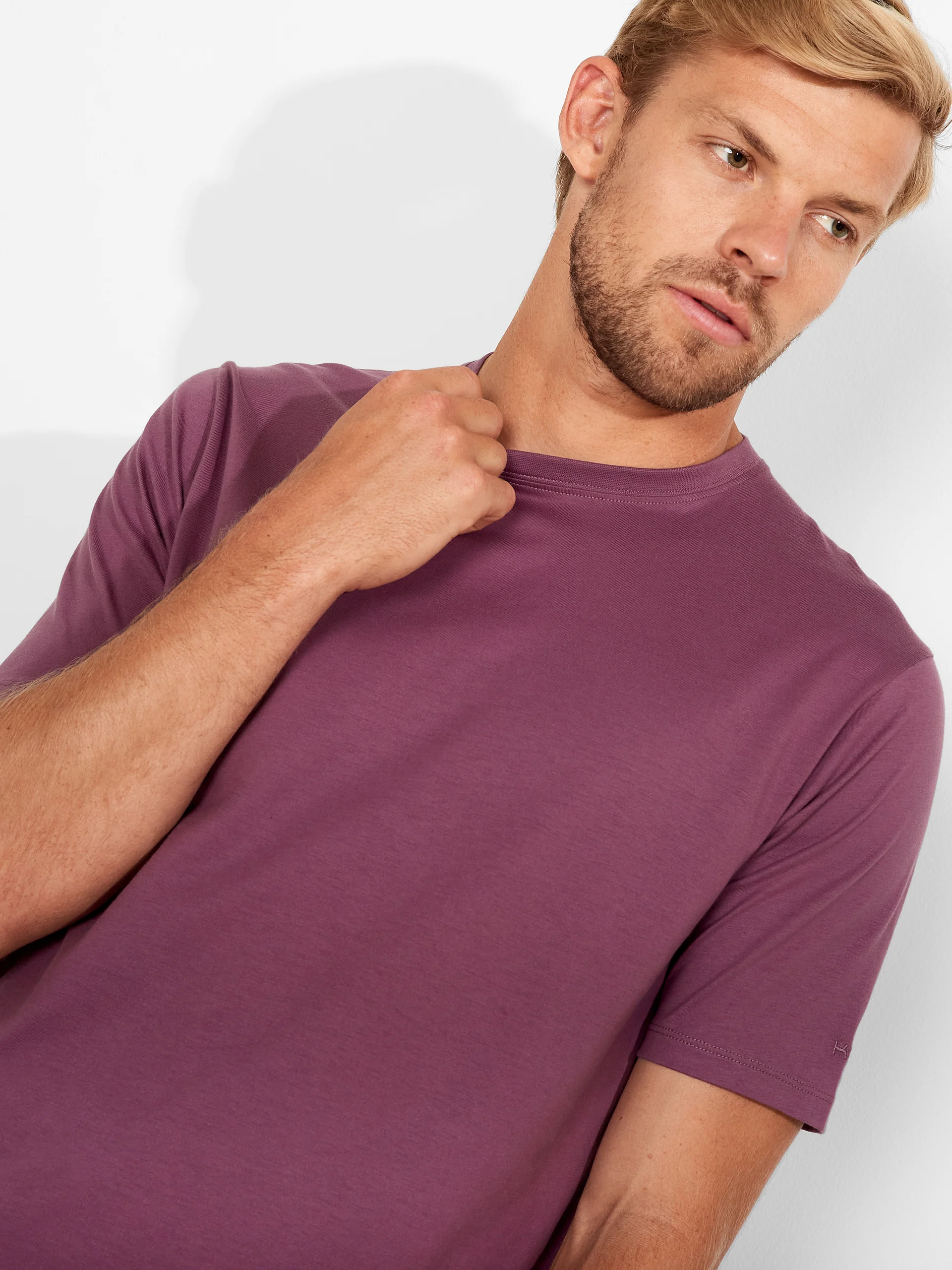 Polo Winchester De Algodón Pima Color Morado - Image 5
