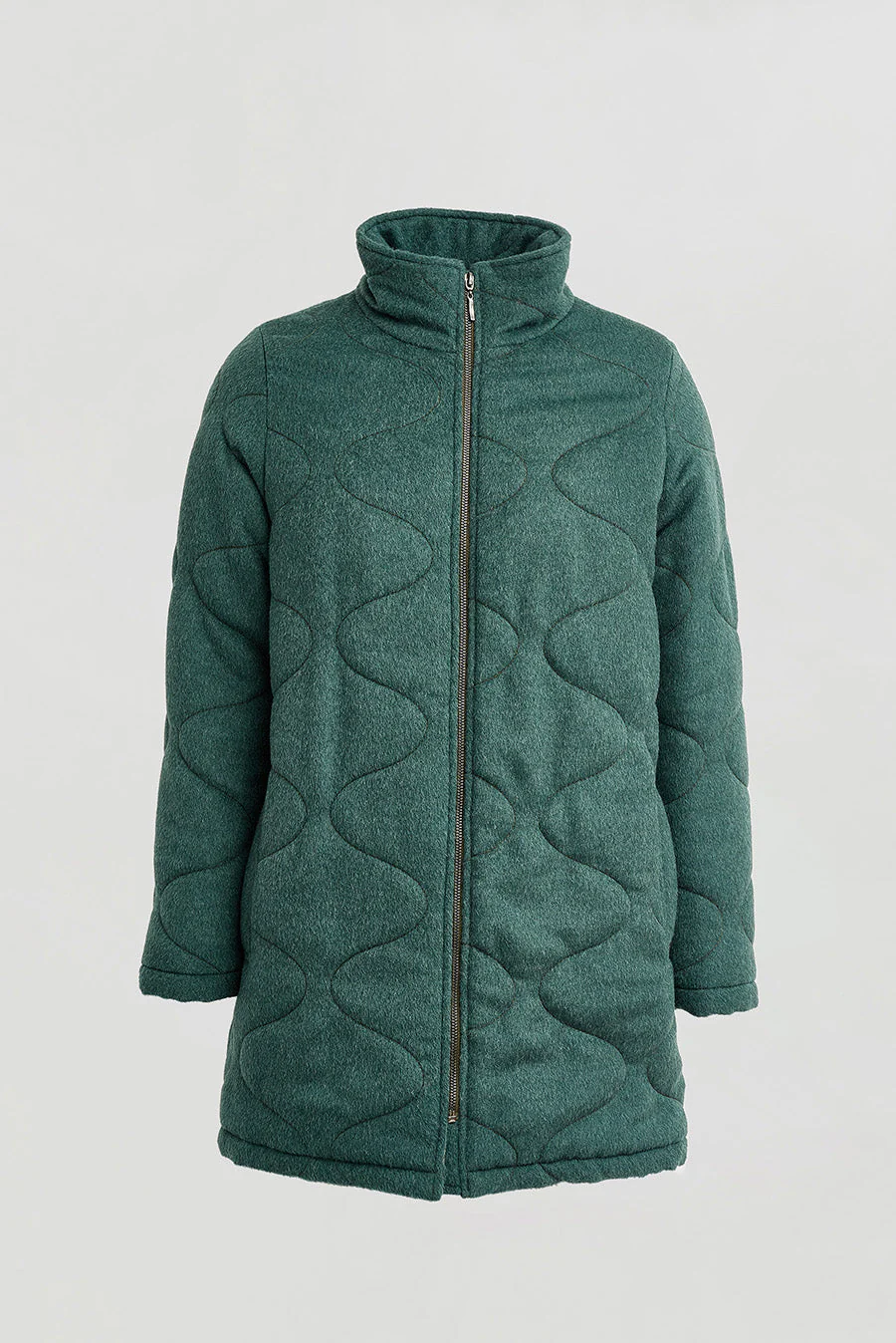 Saco Woody De Baby Alpaca Color Bosque