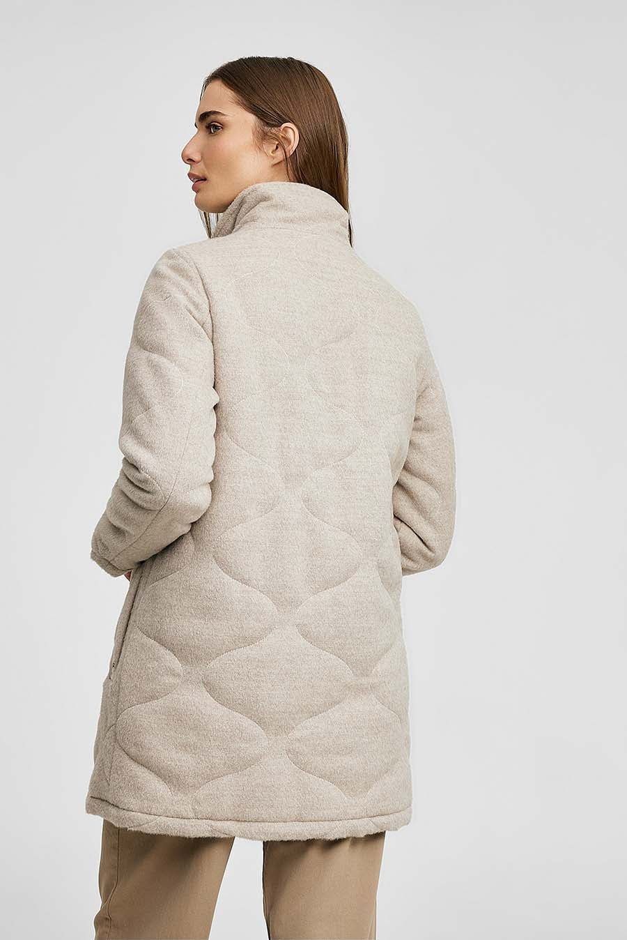 Saco Woody De Baby Alpaca Color Sabbia - Image 3