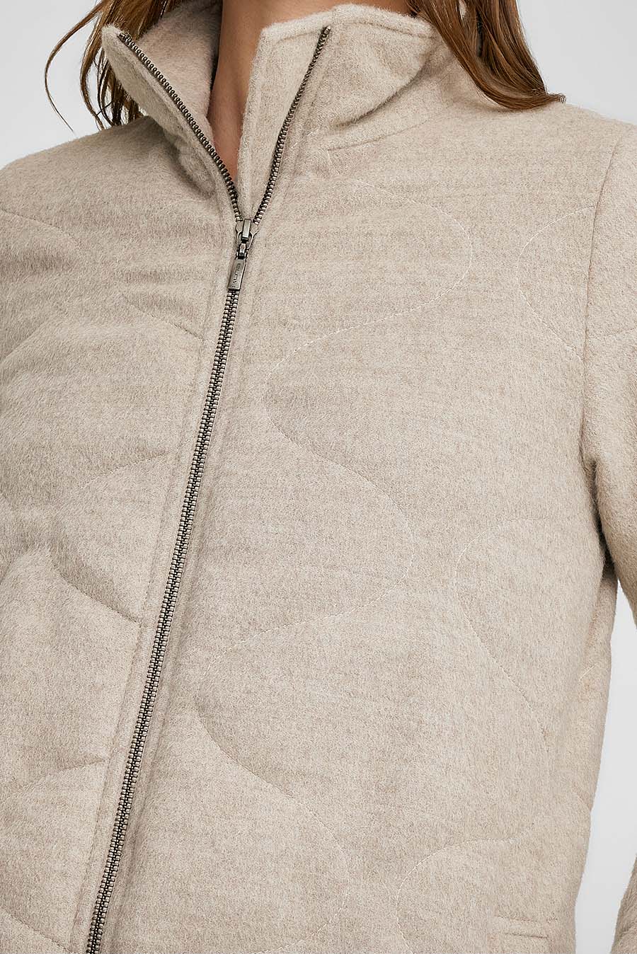 Saco Woody De Baby Alpaca Color Sabbia - Image 5