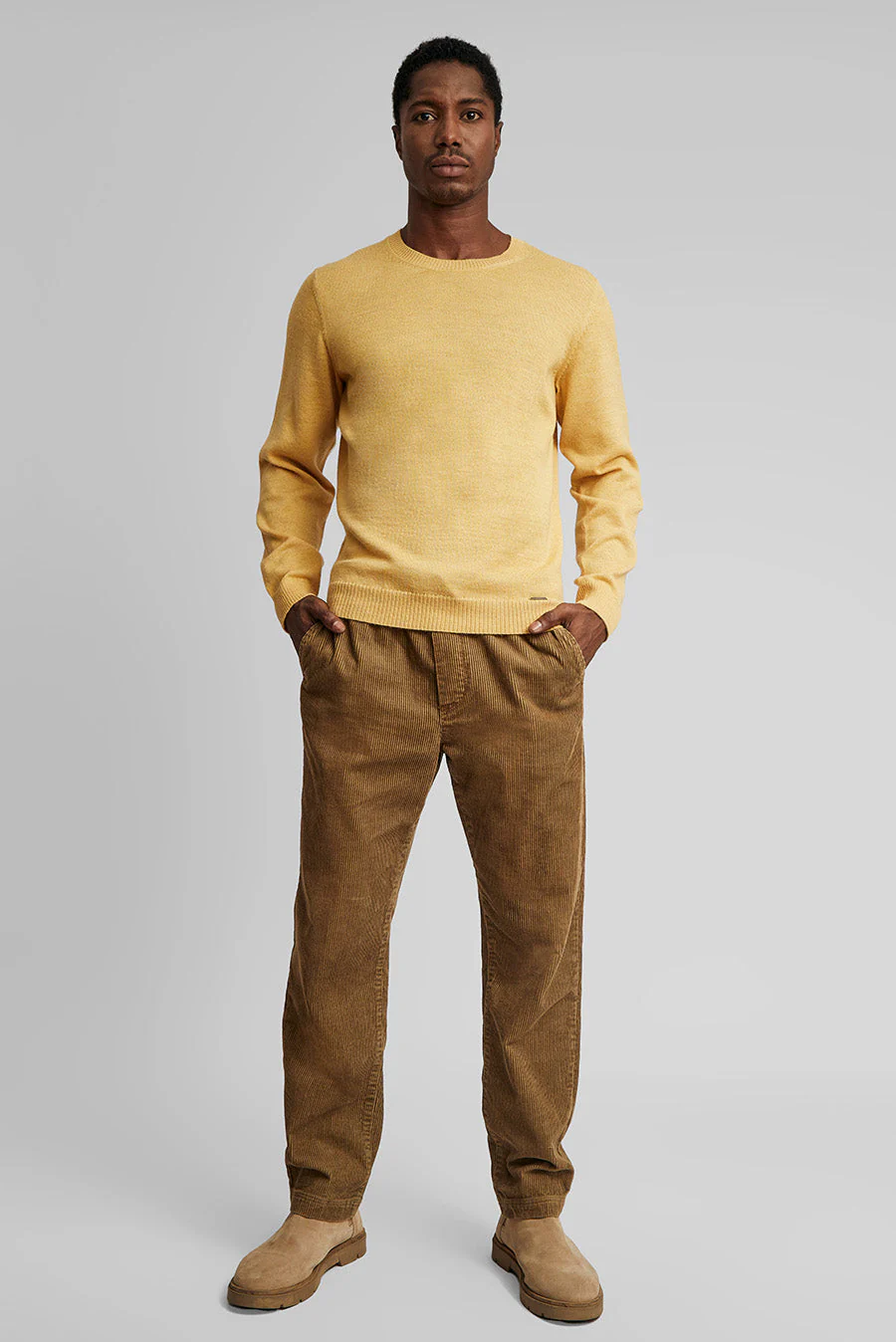SUÉTER ALASKA DE BABY ALPACA COLOR AMARELO - Image 4