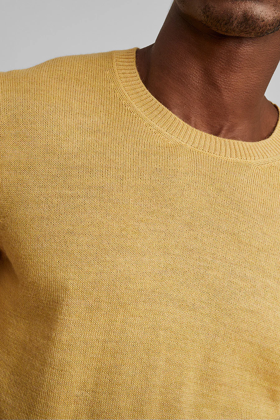 SUÉTER ALASKA DE BABY ALPACA COLOR AMARELO - Image 5