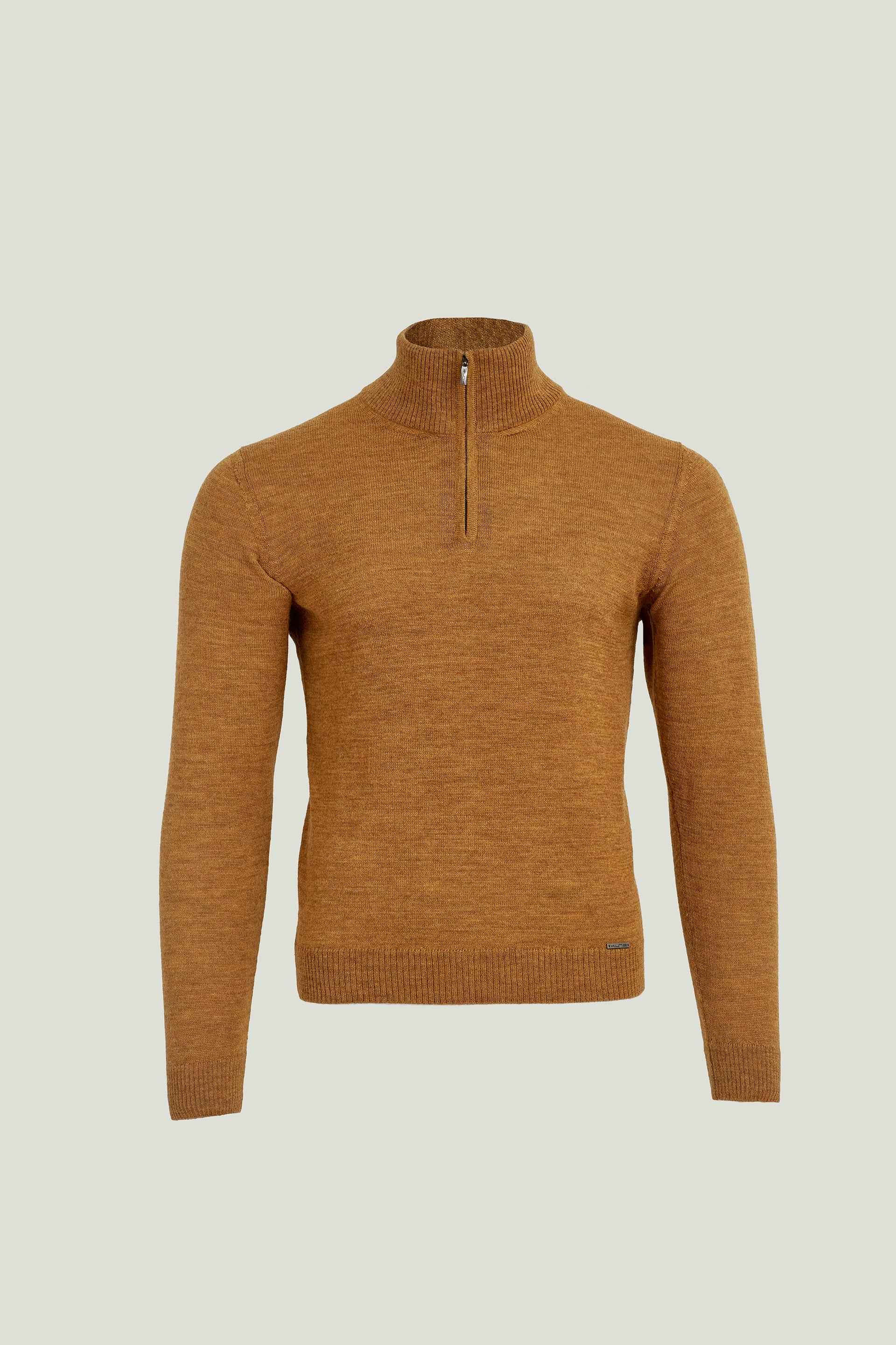 Suéter Albert De Baby Alpaca Color Amarillo