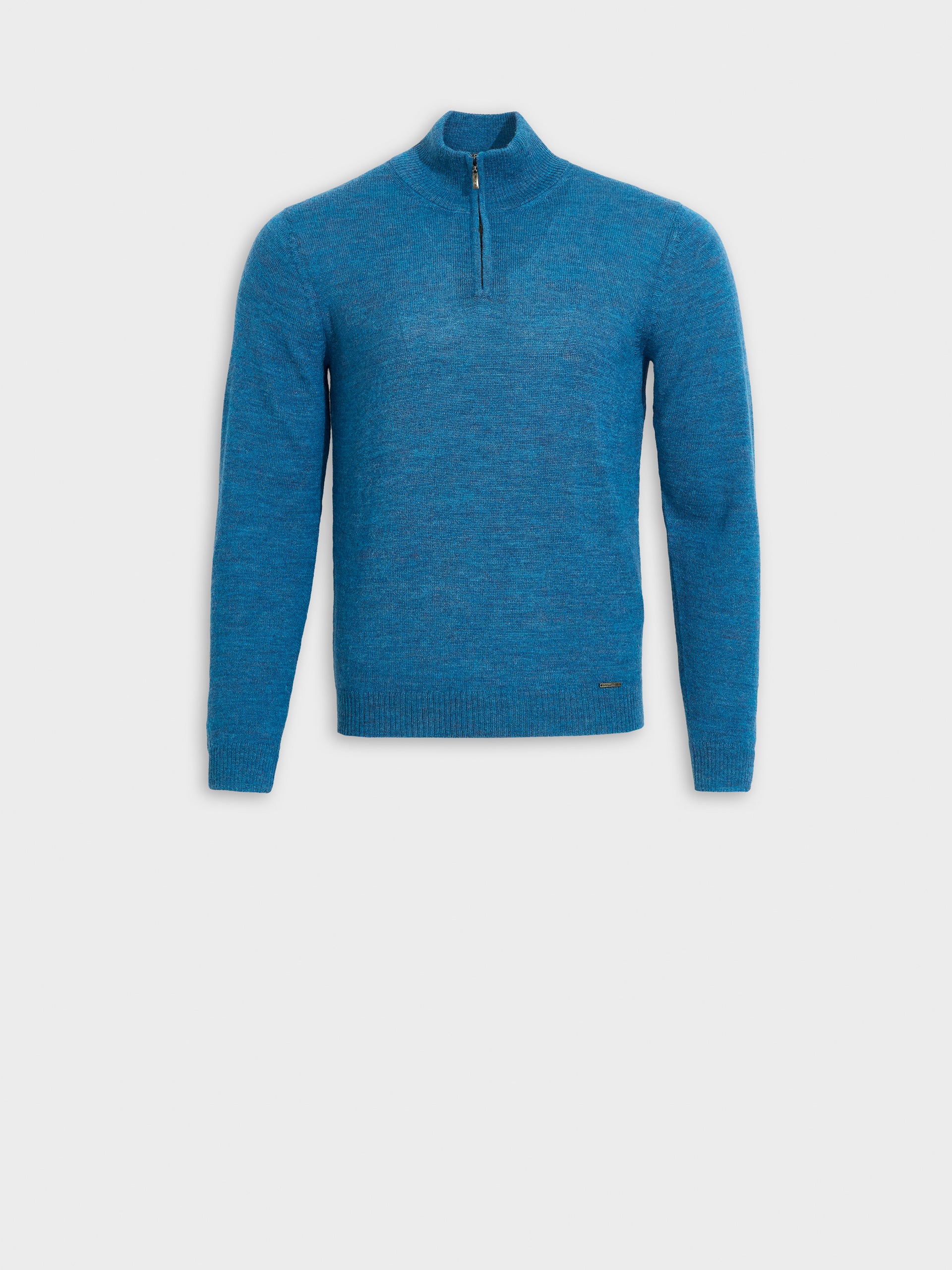 Suéter Albert De Baby Alpaca Color Azul