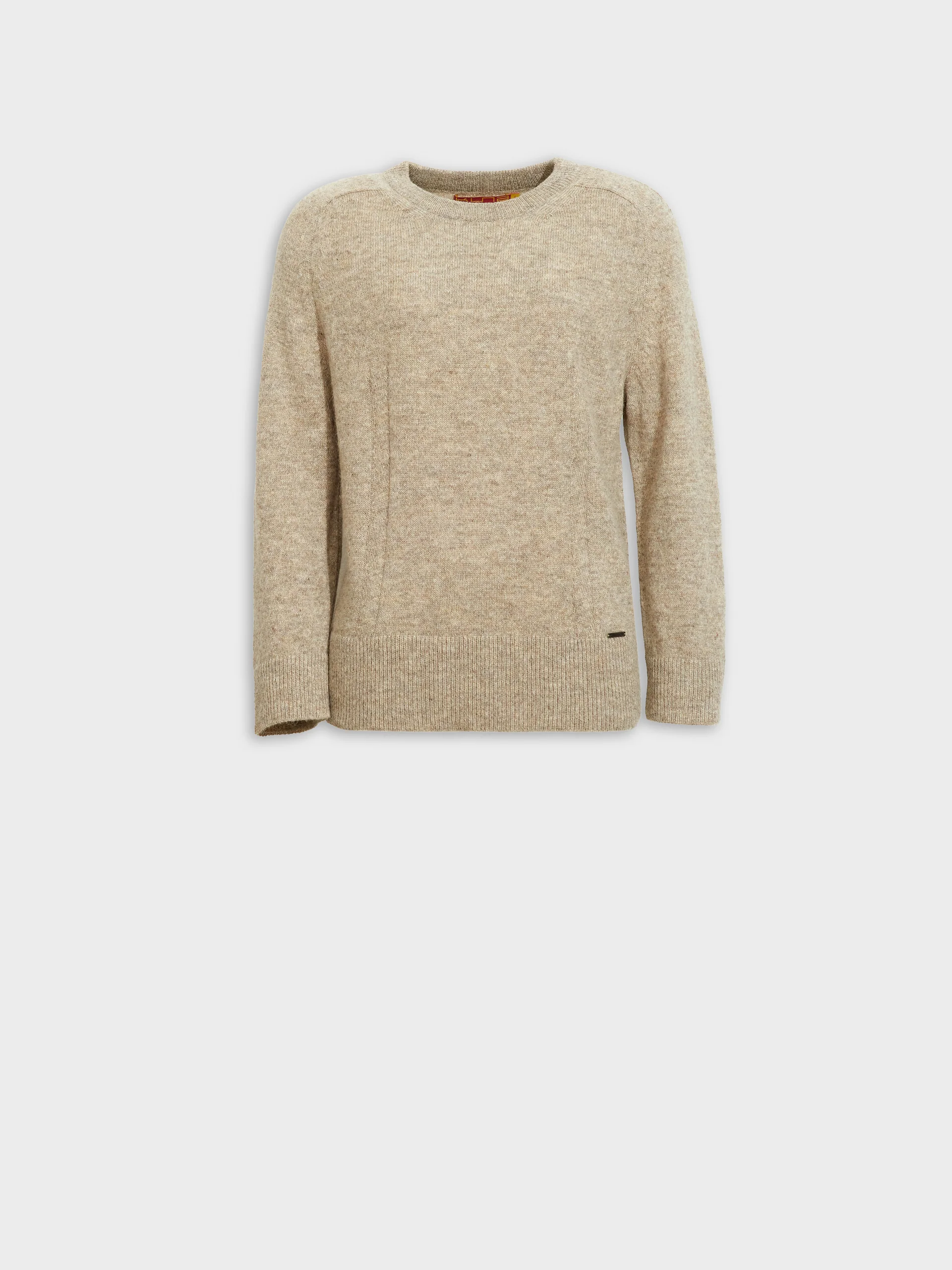 Suéter Zia De Baby Alpaca Color Beige