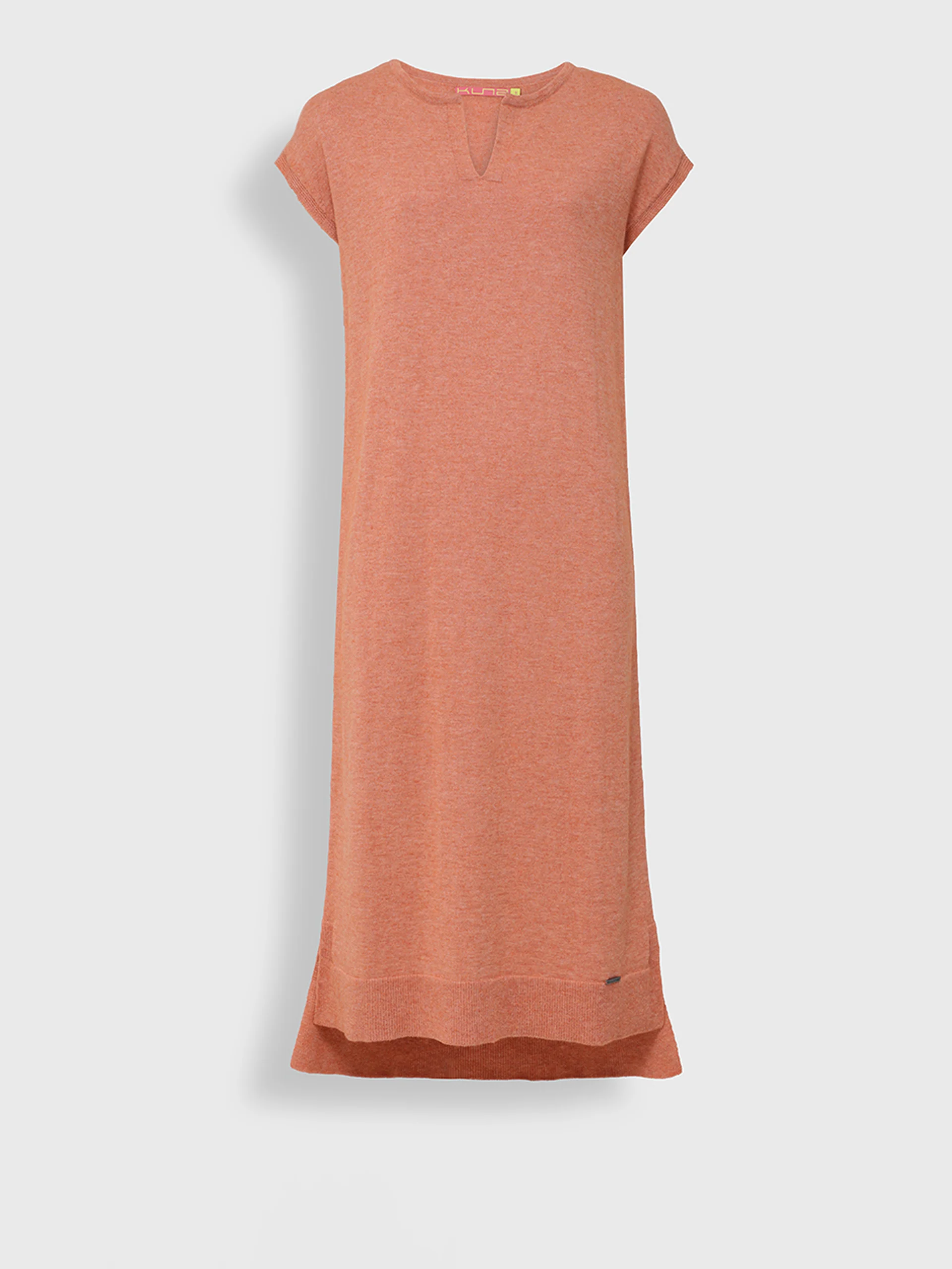 Vestido Uresti De Algodón Color Naranja